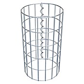 Gabiona Gabionensäule (Durchmesser: 27 cm, Höhe: 50 cm, Stahl, Maschenbreite: 50 mm, Maschenhöhe: 100 mm) | BAUHAUS