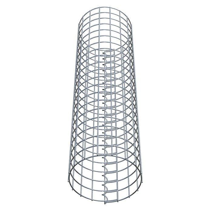 Gabiona Gabionensäule (Durchmesser: 27 cm, Höhe: 100 cm, Stahl, Maschenbreite: 50 mm, Maschenhöhe: 50 mm) | BAUHAUS