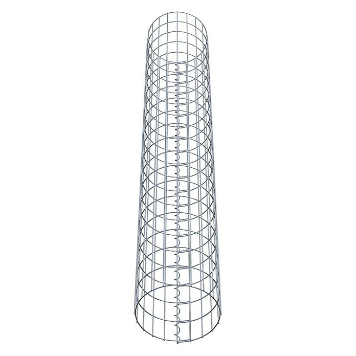 Gabiona Gabionensäule (Höhe: 200 cm, Stahl, Maschenbreite: 50 mm, Maschenhöhe: 100 mm) | BAUHAUS