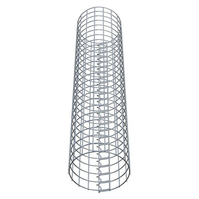 Gabiona Gabionensäule (Durchmesser: 27 cm, Höhe: 120 cm, Stahl, Maschenbreite: 50 mm, Maschenhöhe: 50 mm) | BAUHAUS