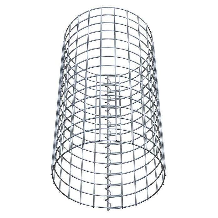 Gabiona Gabionensäule (Durchmesser: 37 cm, Höhe: 70 cm, Stahl, Maschenbreite: 50 mm, Maschenhöhe: 50 mm) | BAUHAUS
