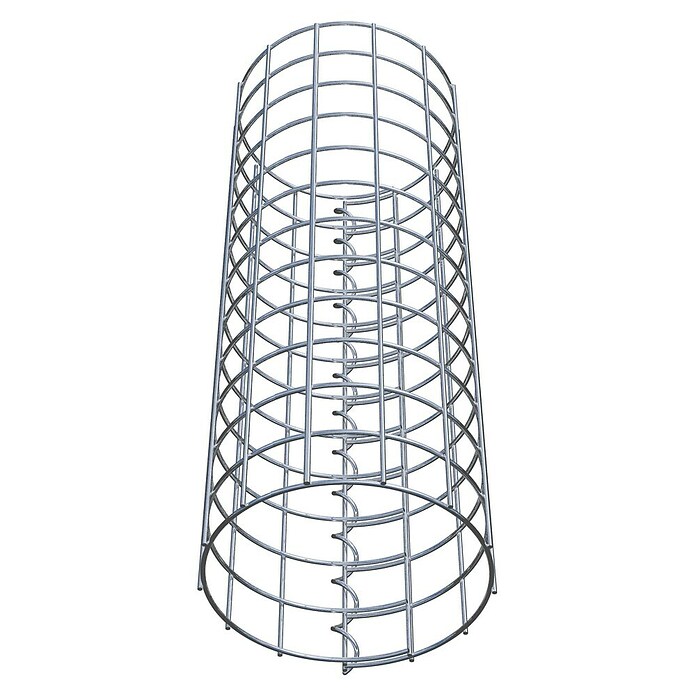 Gabiona Gabionensäule (Durchmesser: 22 cm, Höhe: 60 cm, Stahl, Maschenbreite: 50 mm, Maschenhöhe: 50 mm) | BAUHAUS