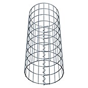 Gabiona Gabionensäule (Durchmesser: 32 cm, Höhe: 80 cm, Stahl, Maschenbreite: 50 mm, Maschenhöhe: 100 mm, Spirale) | BAUHAUS