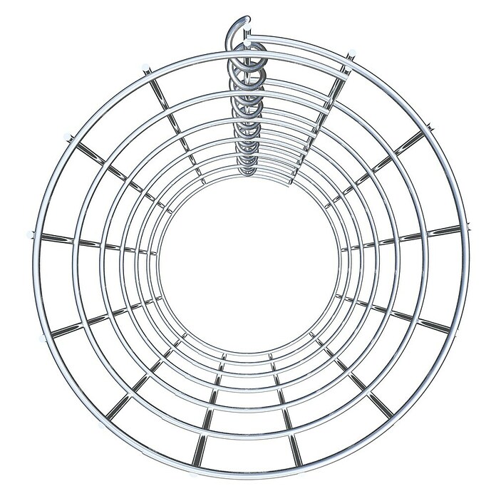 Gabiona Gabionensäule (Durchmesser: 22 cm, Höhe: 60 cm, Stahl, Maschenbreite: 50 mm, Maschenhöhe: 100 mm) | BAUHAUS