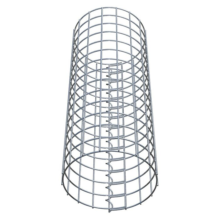 Gabiona Gabionensäule (Durchmesser: 27 cm, Höhe: 70 cm, Stahl, Maschenbreite: 50 mm, Maschenhöhe: 50 mm) | BAUHAUS