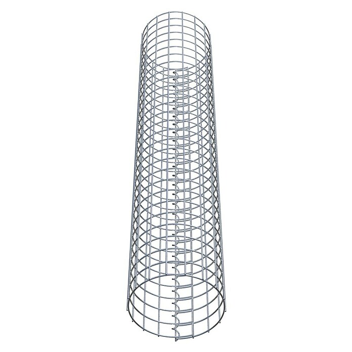 Gabiona Gabionensäule (Durchmesser: 27 cm, Höhe: 140 cm, Stahl, Maschenbreite: 50 mm, Maschenhöhe: 50 mm) | BAUHAUS