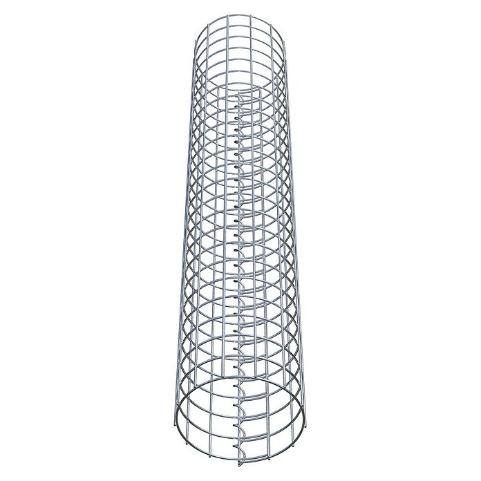 Gabiona Gabionensäule (Durchmesser: 22 cm, Höhe: 120 cm, Stahl, Maschenbreite: 50 mm, Maschenhöhe: 50 mm) | BAUHAUS