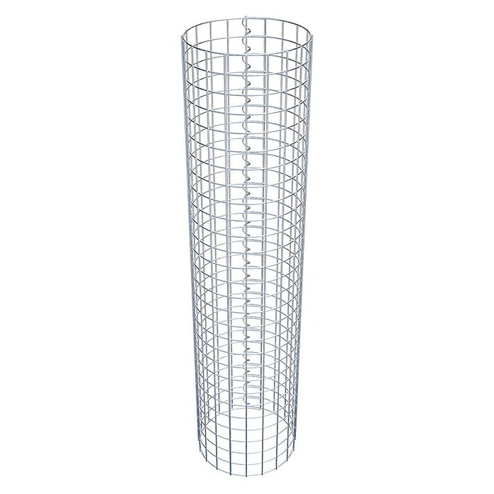 Gabiona Gabionensäule (Durchmesser: 32 cm, Höhe: 140 cm, Stahl, Maschenbreite: 50 mm, Maschenhöhe: 50 mm) | BAUHAUS