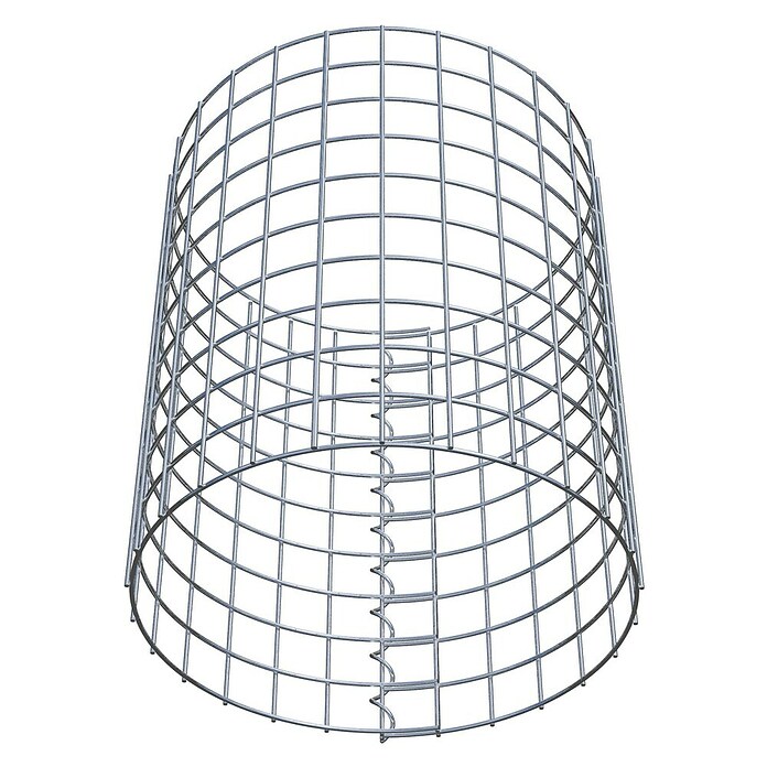 Gabiona Gabionensäule (Durchmesser: 42 cm, Höhe: 50 cm, Stahl, Maschenbreite: 50 mm, Maschenhöhe: 50 mm) | BAUHAUS