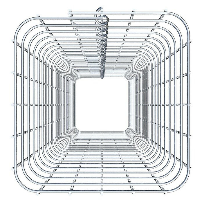 Gabiona Gabionensäule (27 x 27 x 120 cm, Stahl, Maschenbreite: 50 mm, Maschenhöhe: 50 mm) | BAUHAUS