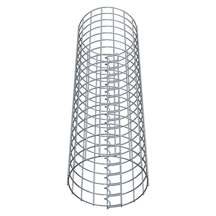 Gabiona Gabionensäule (Durchmesser: 27 cm, Höhe: 90 cm, Stahl, Maschenbreite: 50 mm, Maschenhöhe: 50 mm) | BAUHAUS