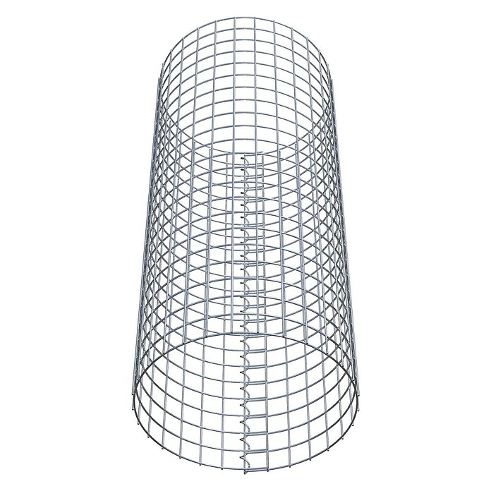 Gabiona Gabionensäule (Durchmesser: 47 cm, Höhe: 110 cm, Stahl, Maschenbreite: 50 mm, Maschenhöhe: 50 mm) | BAUHAUS