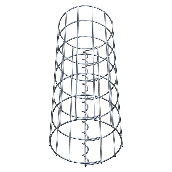 Gabiona Gabionensäule (Durchmesser: 22 cm, Höhe: 60 cm, Stahl, Maschenbreite: 50 mm, Maschenhöhe: 100 mm) | BAUHAUS