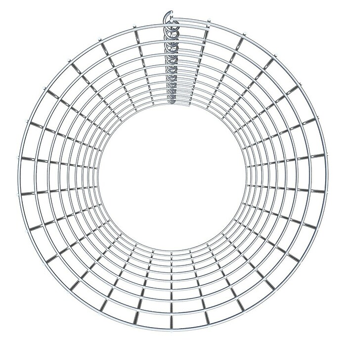 Gabiona Gabionensäule (Durchmesser: 42 cm, Höhe: 90 cm, Stahl, Maschenbreite: 50 mm, Maschenhöhe: 100 mm) | BAUHAUS