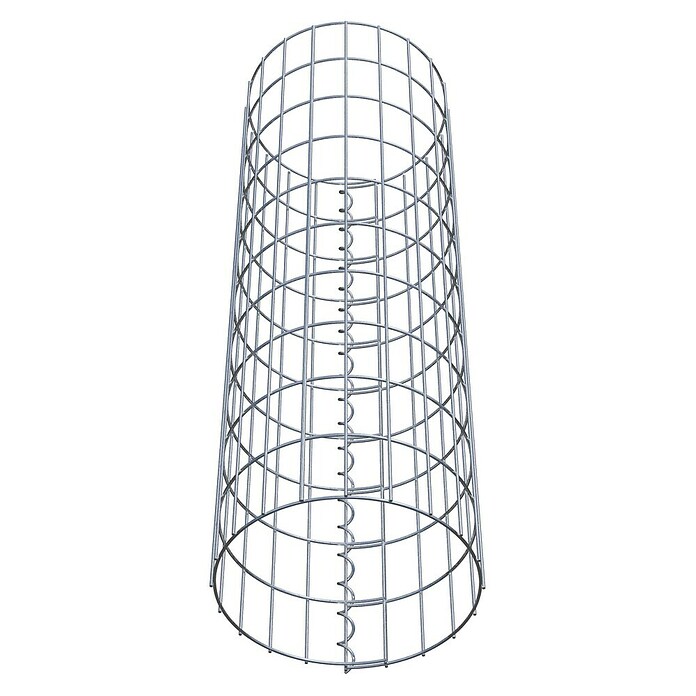 Gabiona Gabionensäule (Durchmesser: 32 cm, Höhe: 100 cm, Stahl, Maschenbreite: 50 mm, Maschenhöhe: 100 mm) | BAUHAUS