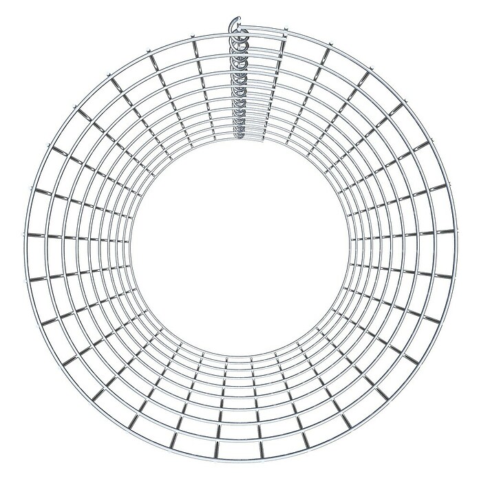 Gabiona Gabionensäule (Durchmesser: 47 cm, Höhe: 90 cm, Stahl, Maschenbreite: 50 mm, Maschenhöhe: 100 mm) | BAUHAUS