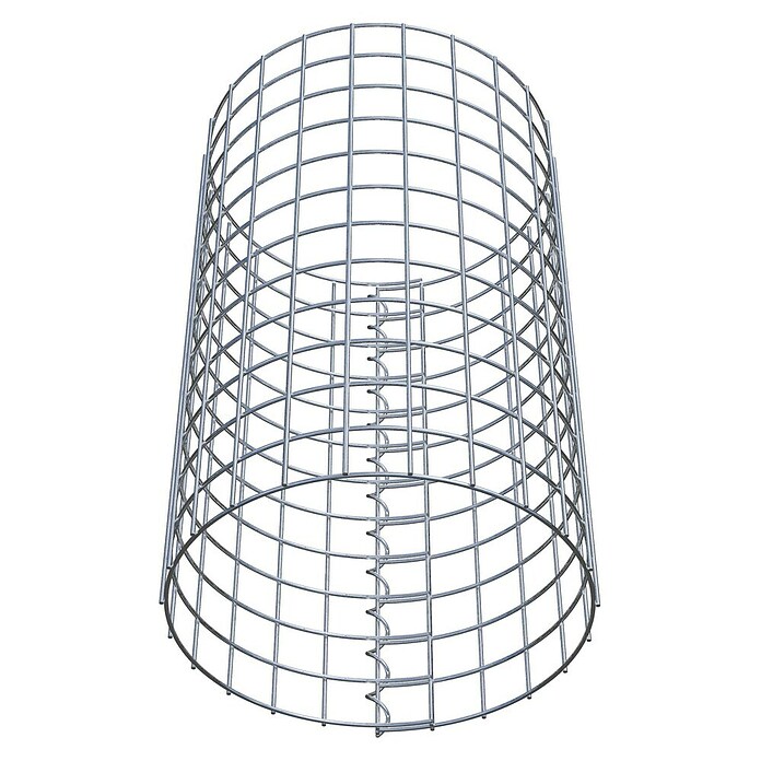 Gabiona Gabionensäule (Durchmesser: 37 cm, Höhe: 60 cm, Stahl, Maschenbreite: 50 mm, Maschenhöhe: 50 mm) | BAUHAUS