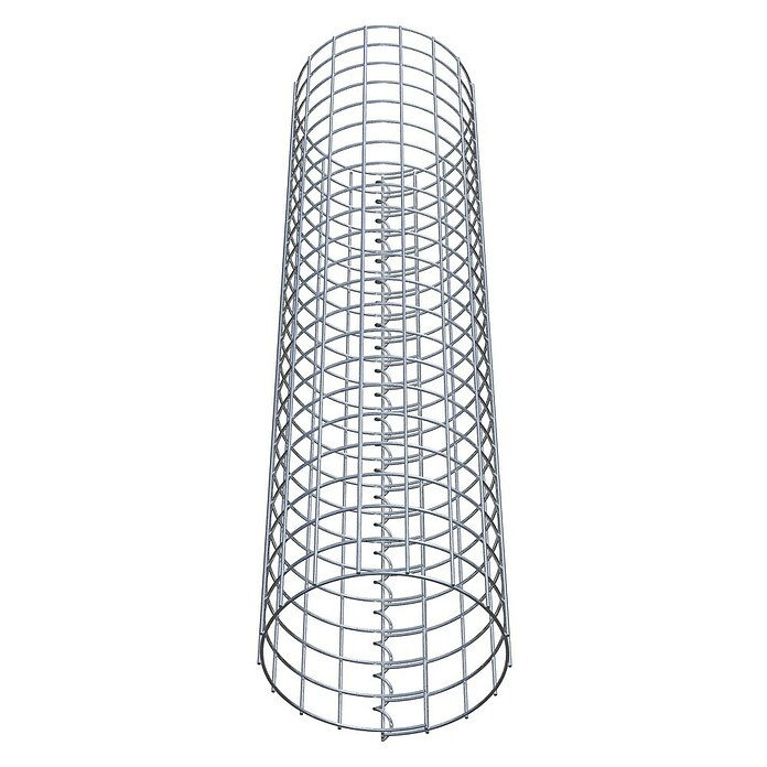 Gabiona Gabionensäule (Durchmesser: 27 cm, Höhe: 110 cm, Stahl, Maschenbreite: 50 mm, Maschenhöhe: 50 mm) | BAUHAUS