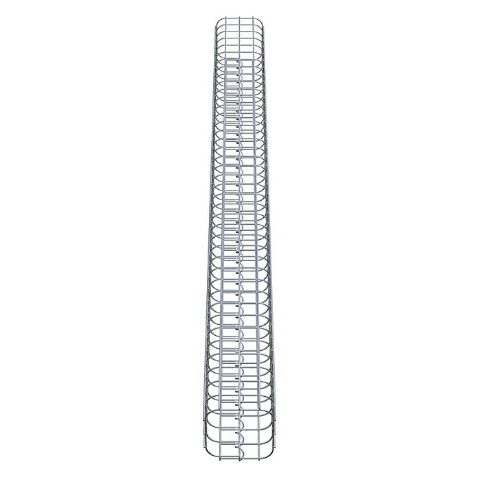 Gabiona Gabionensäule (17 x 17 x 200 cm, Stahl, Maschenbreite: 50 mm, Maschenhöhe: 50 mm) | BAUHAUS