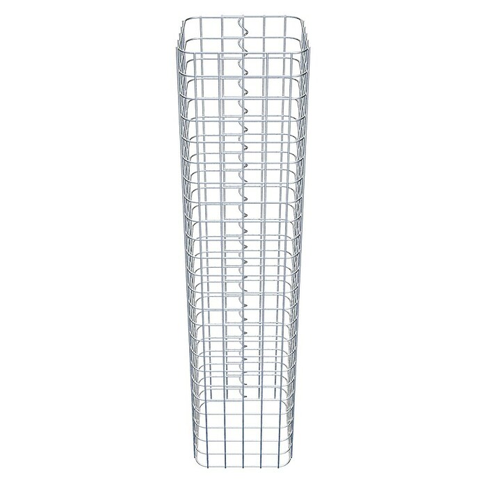 Gabiona Gabionensäule (27 x 27 x 120 cm, Stahl, Maschenbreite: 50 mm, Maschenhöhe: 50 mm) | BAUHAUS