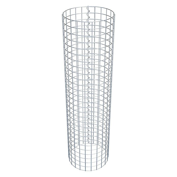 Gabiona Gabionensäule (Durchmesser: 37 cm, Höhe: 140 cm, Stahl, Maschenbreite: 50 mm, Maschenhöhe: 50 mm) | BAUHAUS