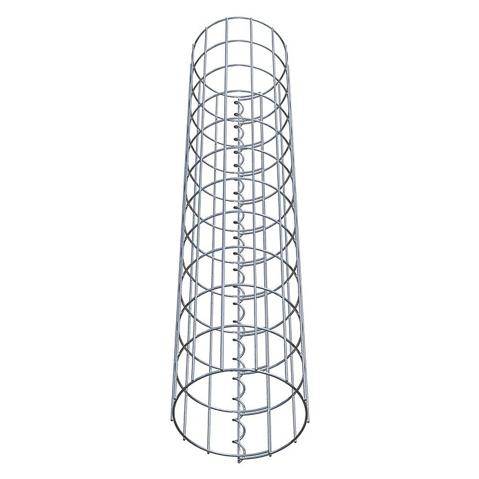 Gabiona Gabionensäule (Durchmesser: 22 cm, Höhe: 110 cm, Stahl, Maschenbreite: 50 mm, Maschenhöhe: 100 mm) | BAUHAUS