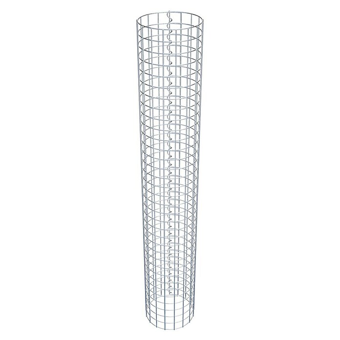 Gabiona Gabionensäule (Durchmesser: 27 cm, Höhe: 170 cm, Stahl, Maschenbreite: 50 mm, Maschenhöhe: 50 mm) | BAUHAUS