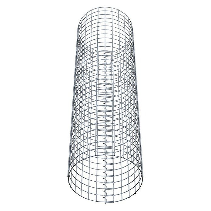Gabiona Gabionensäule (Durchmesser: 42 cm, Höhe: 150 cm, Stahl, Maschenbreite: 50 mm, Maschenhöhe: 50 mm) | BAUHAUS