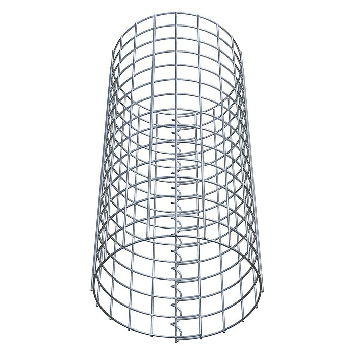 Gabiona Gabionensäule (Durchmesser: 32 cm, Höhe: 70 cm, Stahl, Maschenbreite: 50 mm, Maschenhöhe: 50 mm) | BAUHAUS