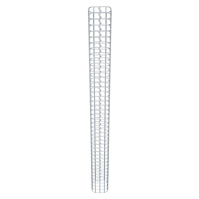 Gabiona Gabionensäule (17 x 17 x 200 cm, Stahl, Maschenbreite: 50 mm, Maschenhöhe: 50 mm) | BAUHAUS