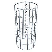 Gabiona Gabionensäule (Durchmesser: 27 cm, Höhe: 60 cm, Stahl, Maschenbreite: 50 mm, Maschenhöhe: 100 mm) | BAUHAUS