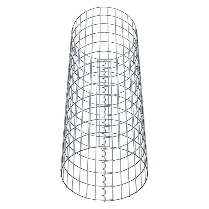 Gabiona Gabionensäule (Durchmesser: 47 cm, Höhe: 130 cm, Stahl, Maschenbreite: 50 mm, Maschenhöhe: 100 mm) | BAUHAUS