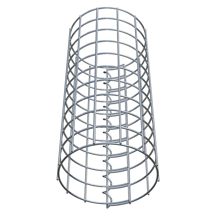 Gabiona Gabionensäule (Durchmesser: 22 cm, Höhe: 50 cm, Stahl, Maschenbreite: 50 mm, Maschenhöhe: 50 mm) | BAUHAUS