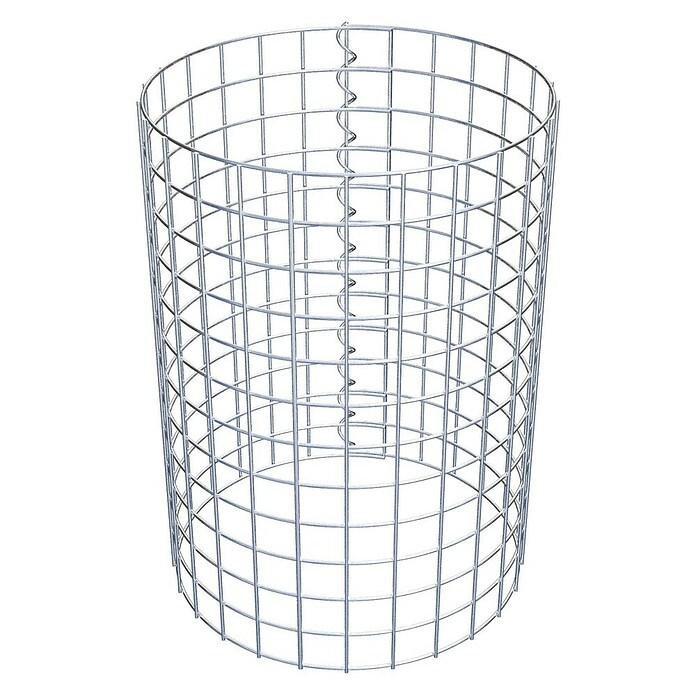 Gabiona Gabionensäule (Durchmesser: 42 cm, Höhe: 60 cm, Stahl, Maschenbreite: 50 mm, Maschenhöhe: 50 mm) | BAUHAUS