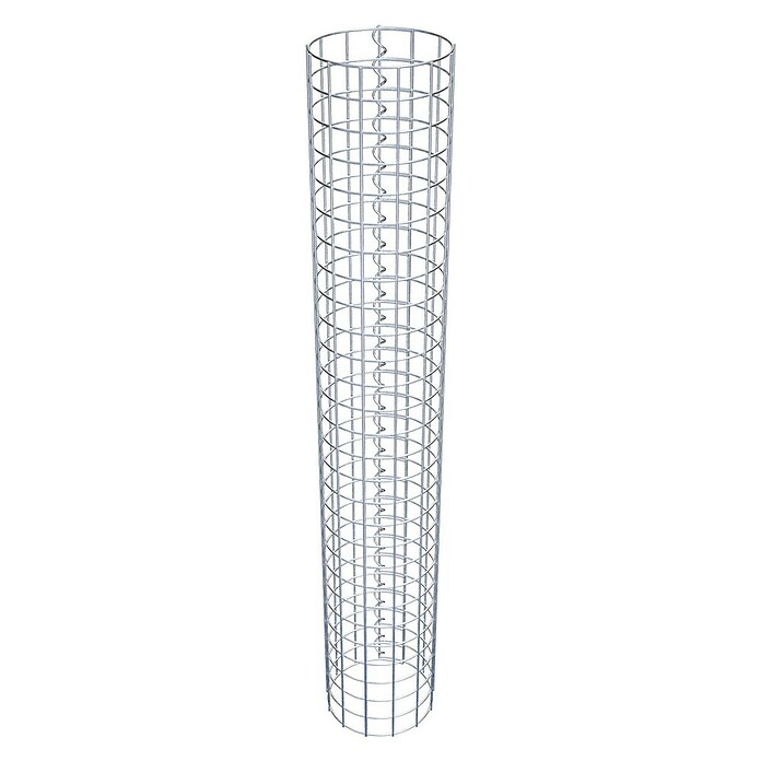Gabiona Gabionensäule (Durchmesser: 22 cm, Höhe: 140 cm, Stahl, Maschenbreite: 50 mm, Maschenhöhe: 50 mm) | BAUHAUS
