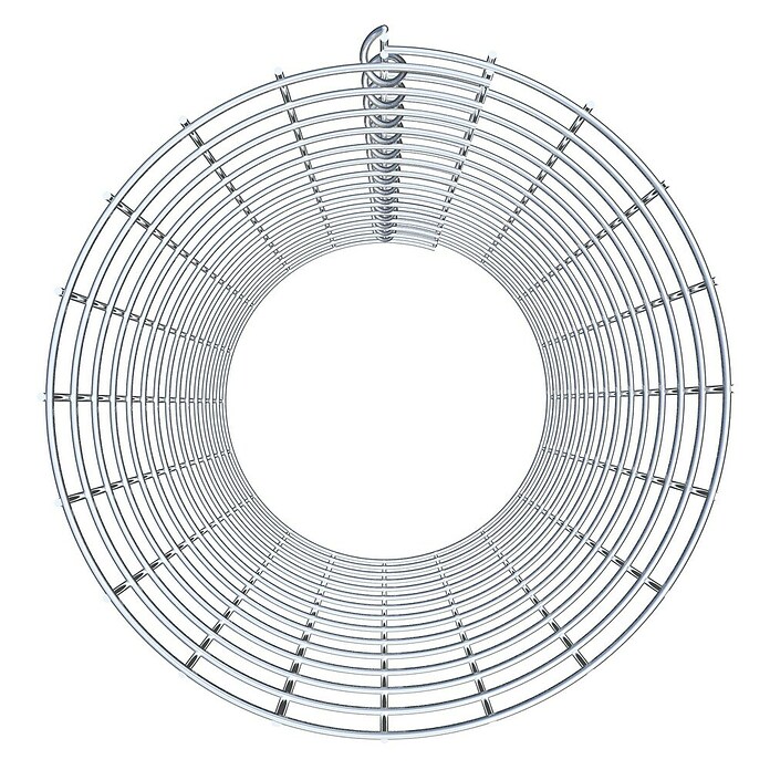 Gabiona Gabionensäule (Durchmesser: 32 cm, Höhe: 70 cm, Stahl, Maschenbreite: 50 mm, Maschenhöhe: 50 mm) | BAUHAUS