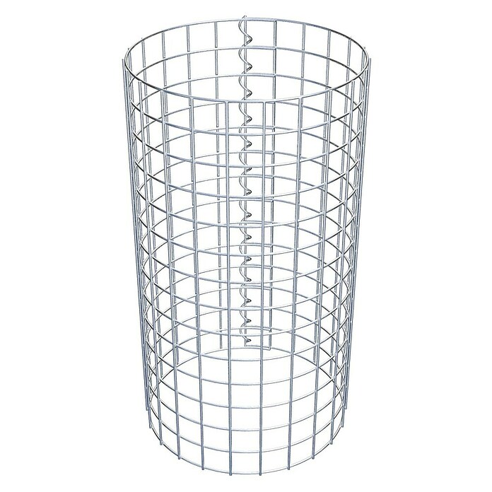 Gabiona Gabionensäule (Durchmesser: 37 cm, Höhe: 70 cm, Stahl, Maschenbreite: 50 mm, Maschenhöhe: 50 mm) | BAUHAUS