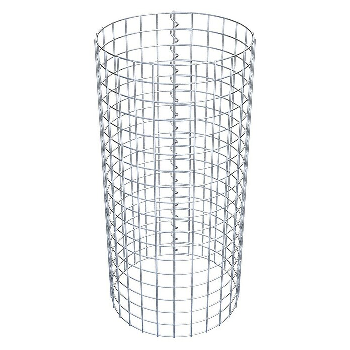Gabiona Gabionensäule (Durchmesser: 42 cm, Höhe: 90 cm, Stahl, Maschenbreite: 50 mm, Maschenhöhe: 50 mm) | BAUHAUS
