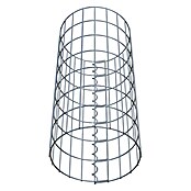 Gabiona Gabionensäule (Durchmesser: 32 cm, Höhe: 70 cm, Stahl, Maschenbreite: 50 mm, Maschenhöhe: 100 mm) | BAUHAUS