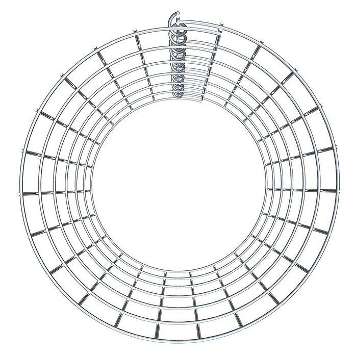 Gabiona Gabionensäule (Durchmesser: 37 cm, Höhe: 60 cm, Stahl, Maschenbreite: 50 mm, Maschenhöhe: 100 mm) | BAUHAUS