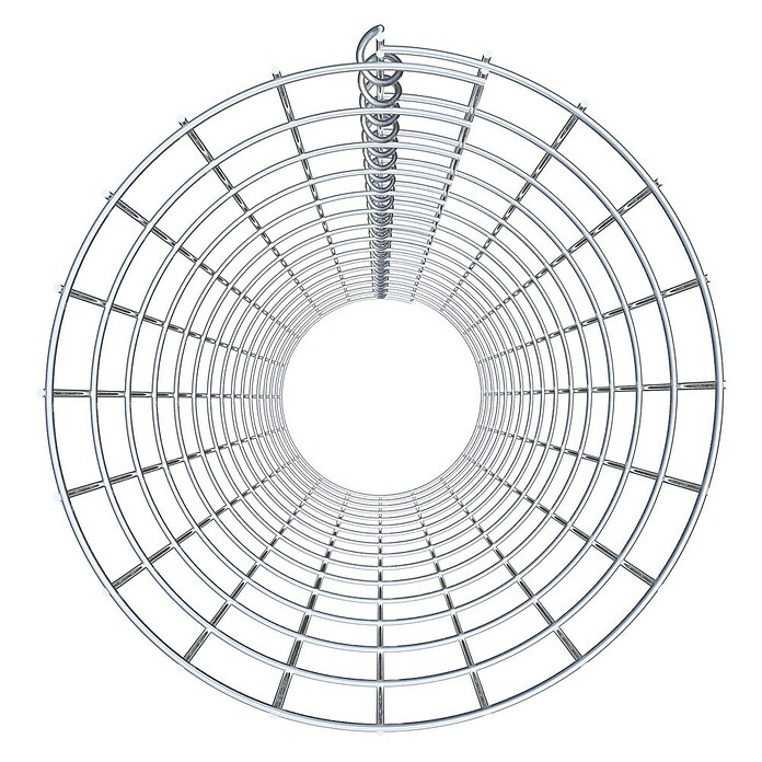 Gabiona Gabionensäule (Durchmesser: 32 cm, Höhe: 150 cm, Stahl, Maschenbreite: 50 mm, Maschenhöhe: 100 mm) | BAUHAUS