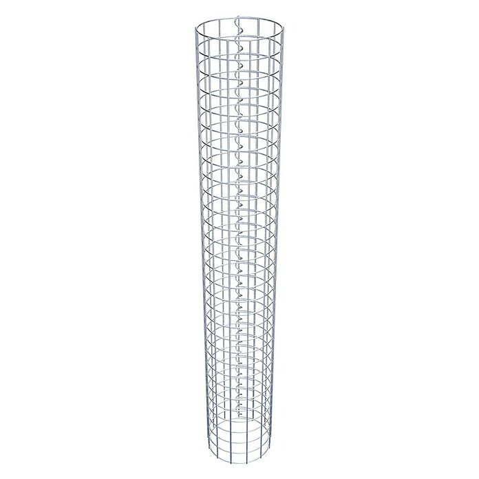 Gabiona Gabionensäule (Durchmesser: 22 cm, Höhe: 150 cm, Stahl, Maschenbreite: 50 mm, Maschenhöhe: 50 mm) | BAUHAUS