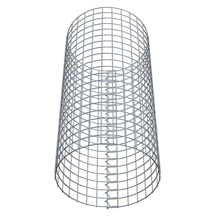 Gabiona Gabionensäule (Durchmesser: 47 cm, Höhe: 100 cm, Stahl, Maschenbreite: 50 mm, Maschenhöhe: 50 mm) | BAUHAUS