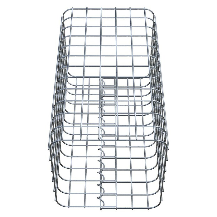 Gabiona Gabionensäule (32 x 32 x 60 cm, Stahl, Maschenbreite: 50 mm, Maschenhöhe: 50 mm) | BAUHAUS