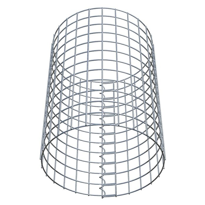 Gabiona Gabionensäule (Durchmesser: 42 cm, Höhe: 60 cm, Stahl, Maschenbreite: 50 mm, Maschenhöhe: 50 mm) | BAUHAUS