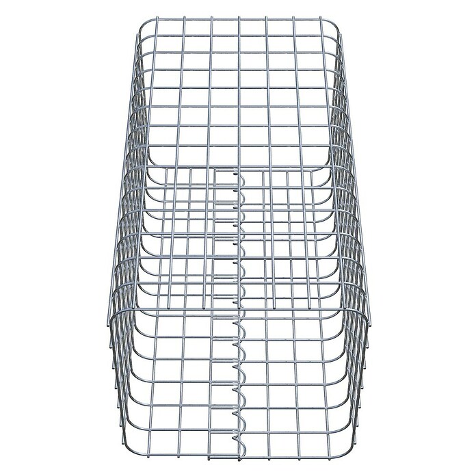 Gabiona Gabionensäule (42 x 42 x 70 cm, Stahl, Maschenbreite: 50 mm, Maschenhöhe: 50 mm) | BAUHAUS