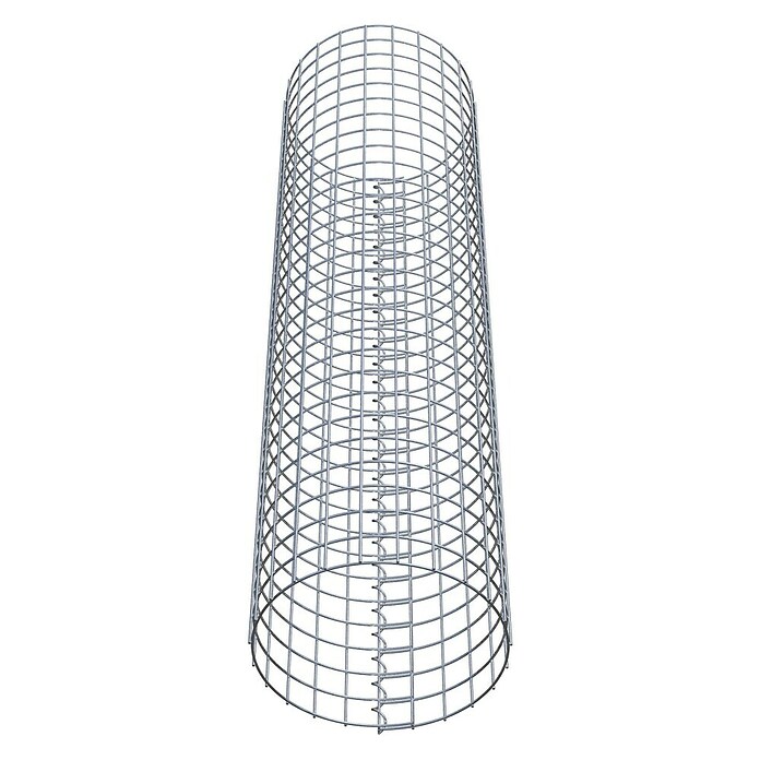 Gabiona Gabionensäule (Durchmesser: 37 cm, Höhe: 140 cm, Stahl, Maschenbreite: 50 mm, Maschenhöhe: 50 mm) | BAUHAUS