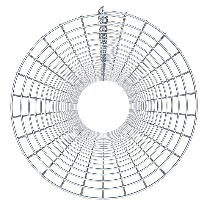 Gabiona Gabionensäule (Durchmesser: 42 cm, Höhe: 210 cm, Stahl, Maschenbreite: 50 mm, Maschenhöhe: 100 mm) | BAUHAUS