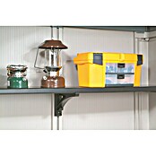 Keter Set de estanterías Apex (L x An x Al: 164 x 33 x 3,8 cm, Negro)