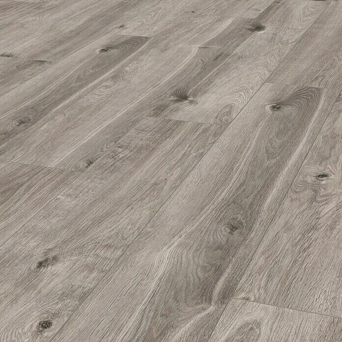 LOGOCLIC Aquaprotect Laminat Moonlight Oak1.285 x 192 x 8 mm, Landhausdiele Detail Shot